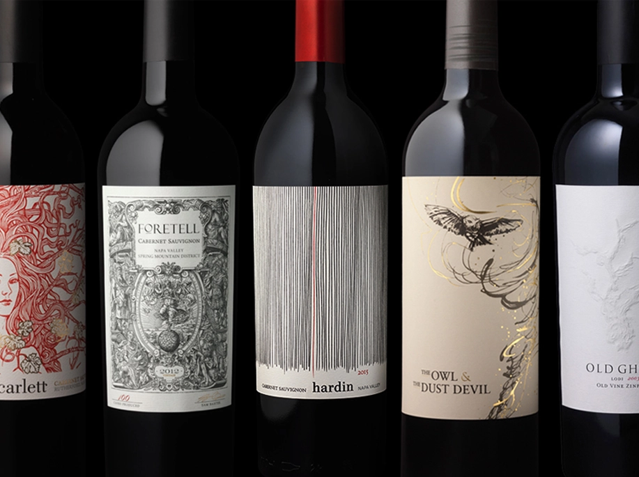 Etiquetas personalizadas de vino